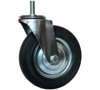 Колесо промышленное поворотное с болтом М16 200 мм - SCt 80
