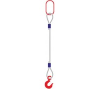 Строп канатный с 1 крюком 2х2,5М